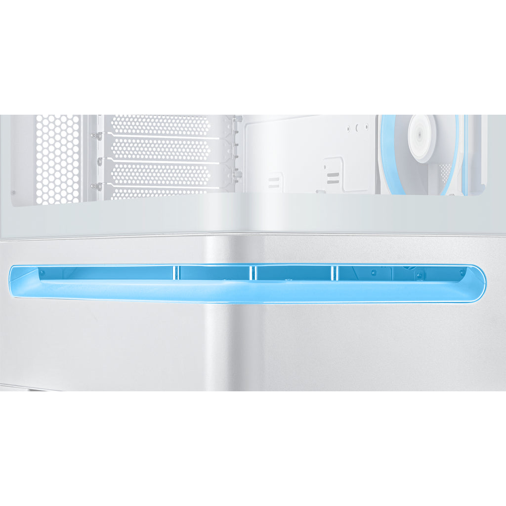 ASUS PRIME AP202 ARGB Mini Tower Blanc