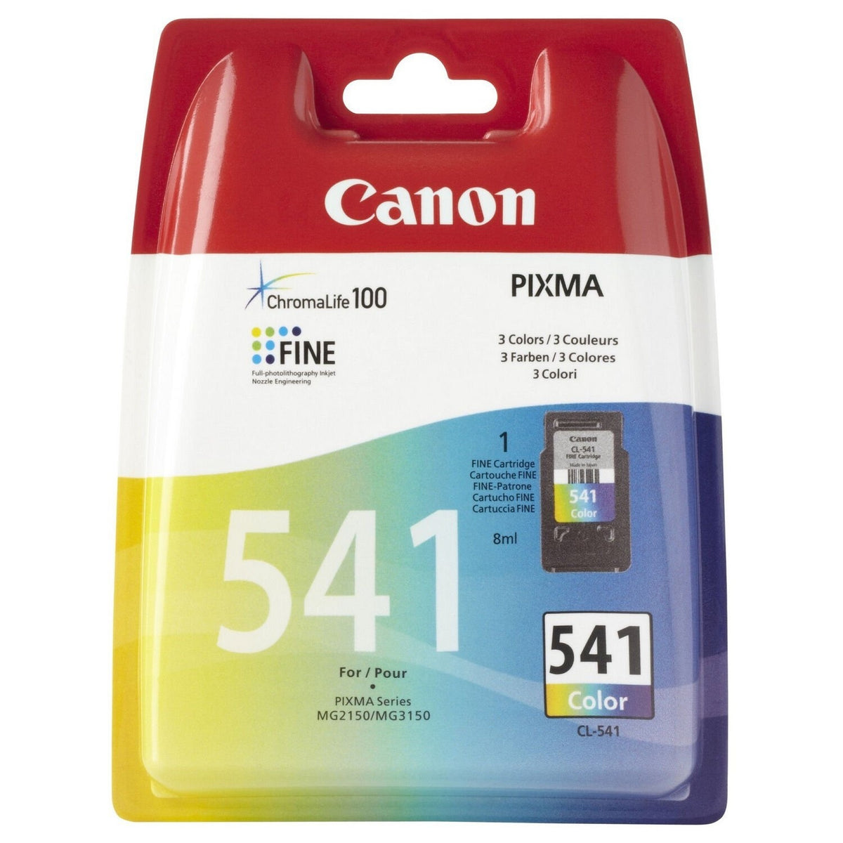 Canon Cartouche d'encre d'origine 3 couleurs CL-541
