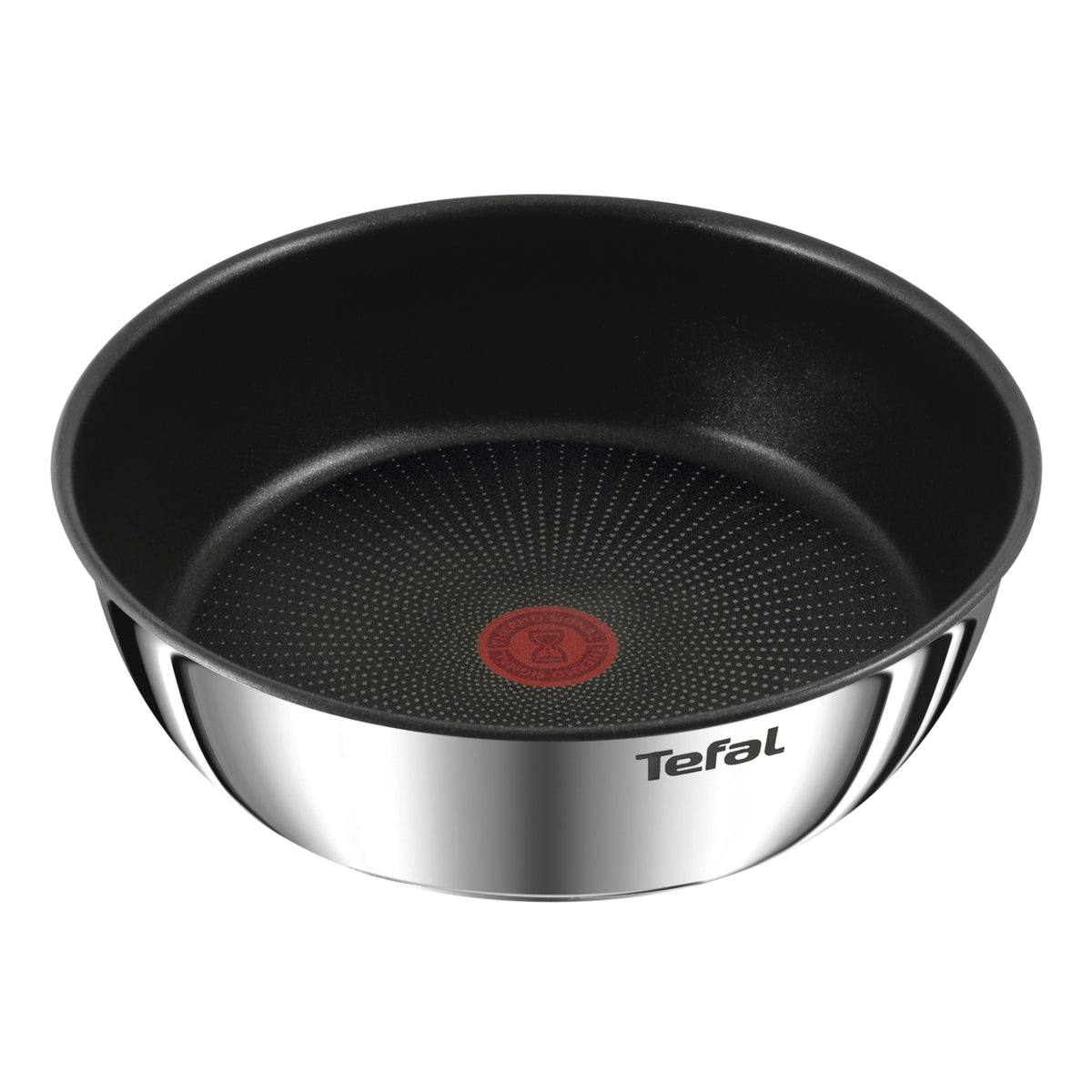 Tefal Batterie de cuisine 8 Pièces Empilables Aluminium Revêtement Anti-adhésif Tous Feux Dont Induction Poignée Amovible Ingenio Emotion