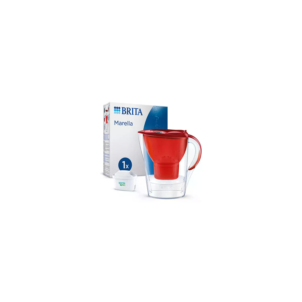 Brita Carafe filtrante Marella - Rouge