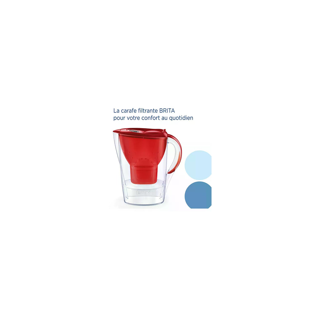 Brita Carafe filtrante Marella - Rouge