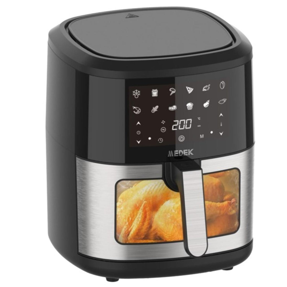 Medek Friteuse sans huile Airfryer 6 L MD508A-SW