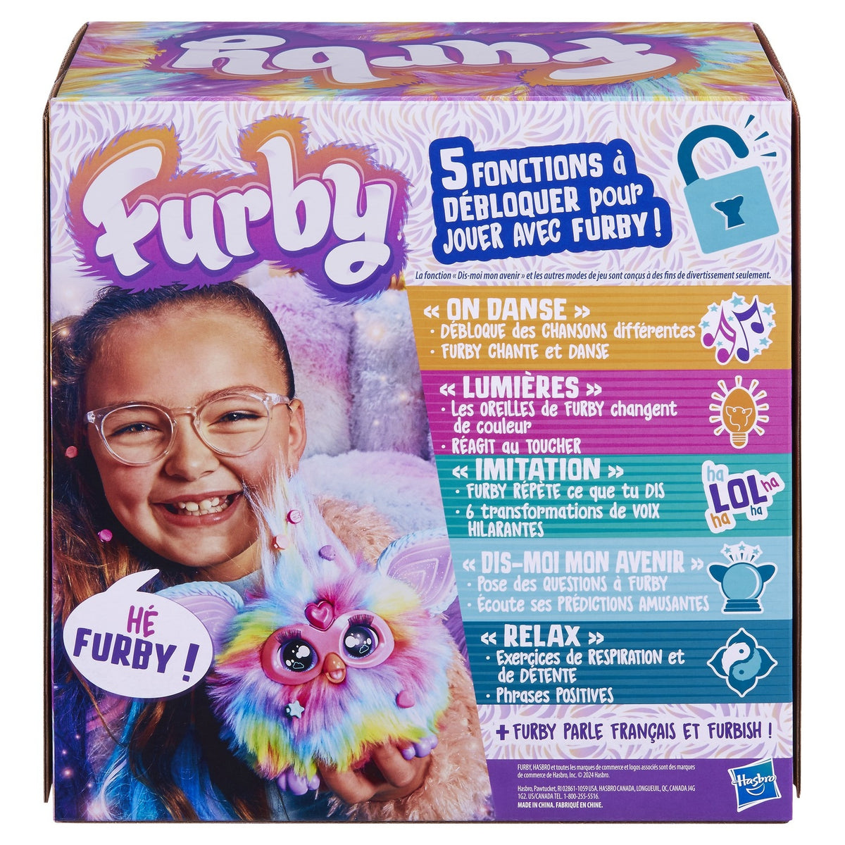 Hasbro Furby Tie Dye intéractif