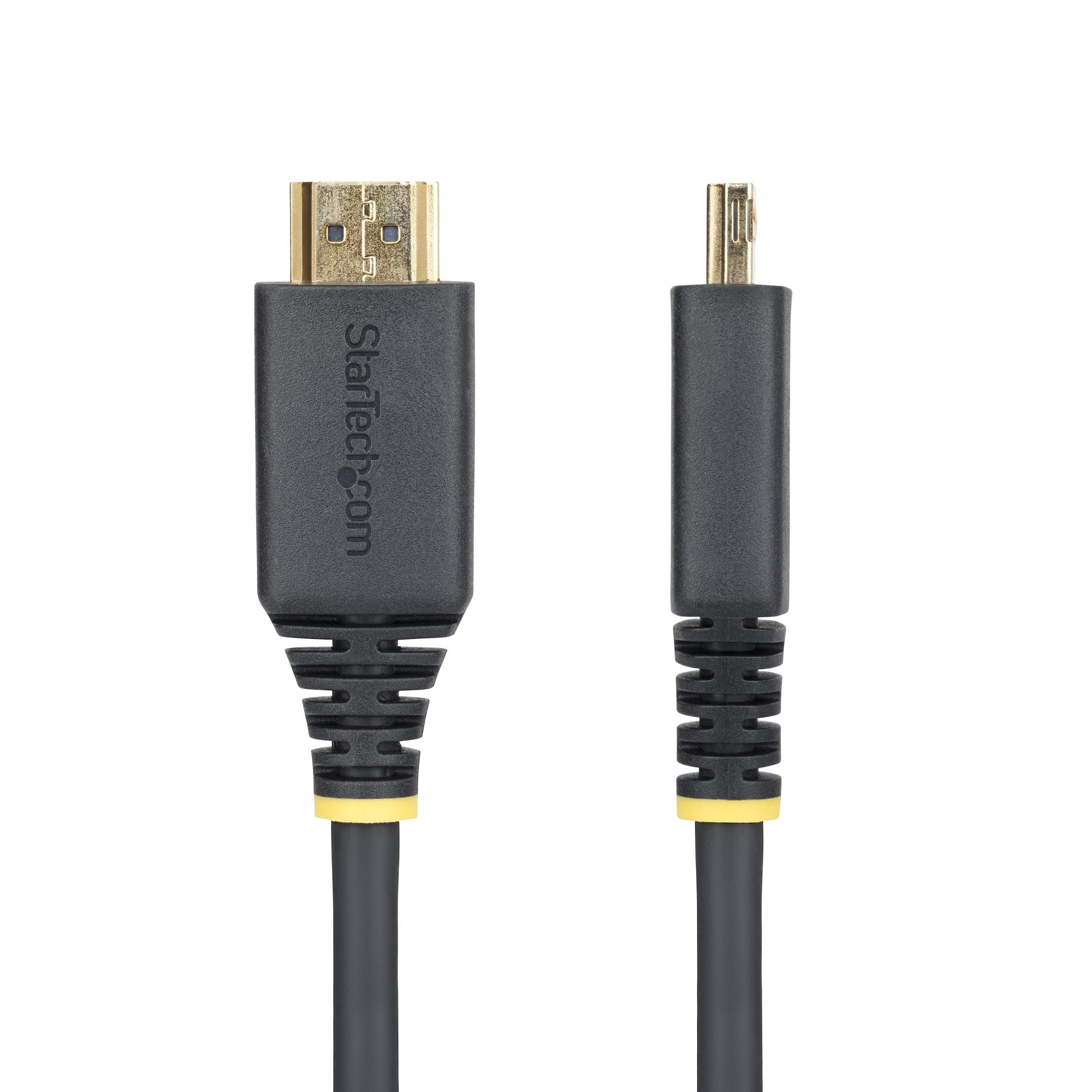 StarTech.com Câble HDMI Haute Vitesse de 3 m avec Connecteurs à Verrouillage, 4K 60 Hz/1440p 144 Hz, HDR10/HDCP 2.2/ARC, 18 Gbps, Câble UHD HDMI pour Téléviseur/Moniteur/Écran, Gaine TPE
