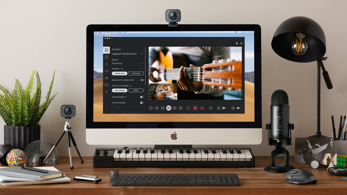 Logitech Logitech StreamCam 1920 x 1080 Live streaming-kamera