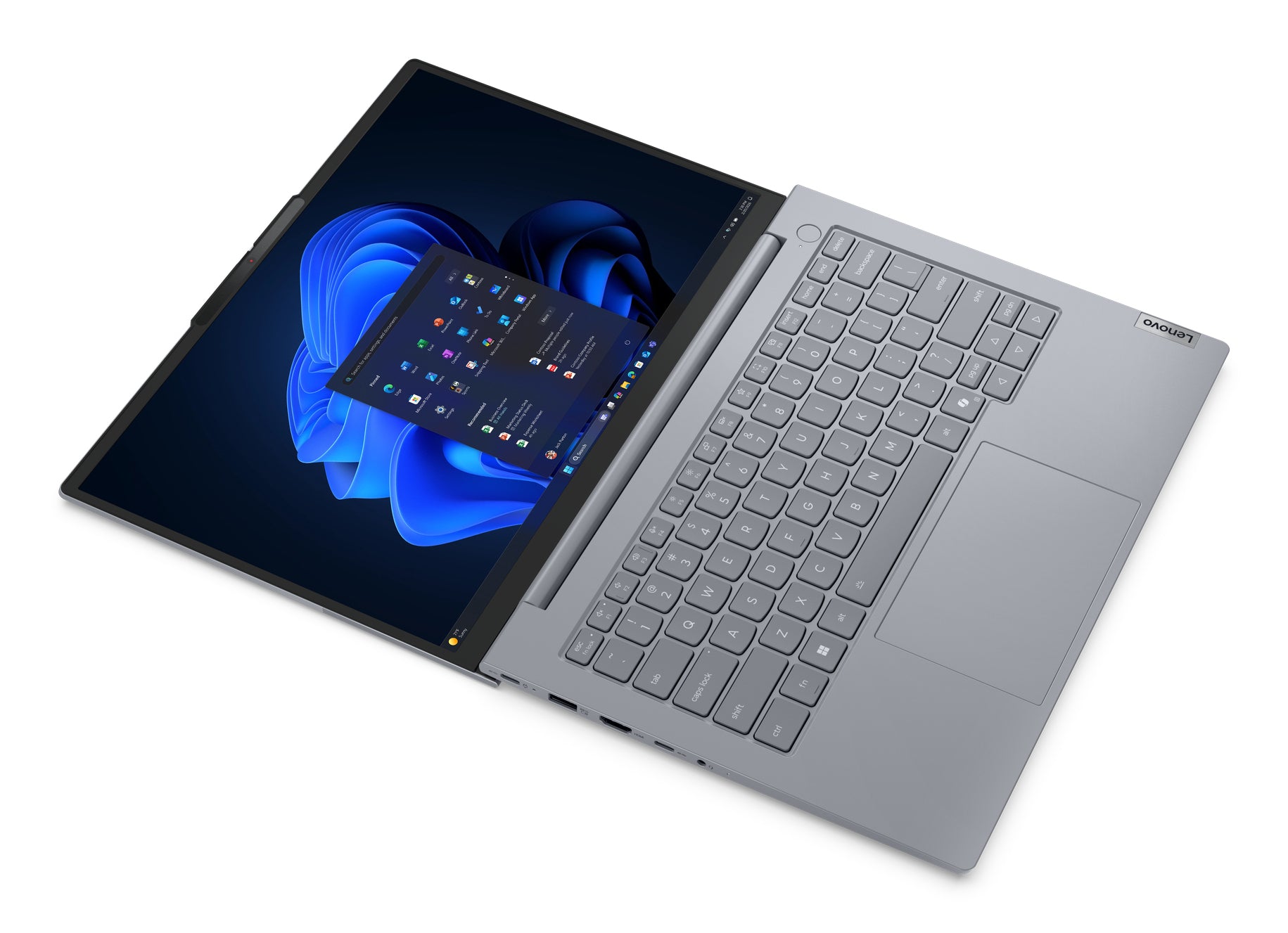 Lenovo ThinkBook 14 G9 AHP AMD Ryzen™ 5 220 Ordinateur portable 35,6 cm (14") WUXGA 16 Go DDR5-SDRAM 512 Go SSD Wi-Fi 7 (802.11be) Windows 11 Pro Nordique Gris