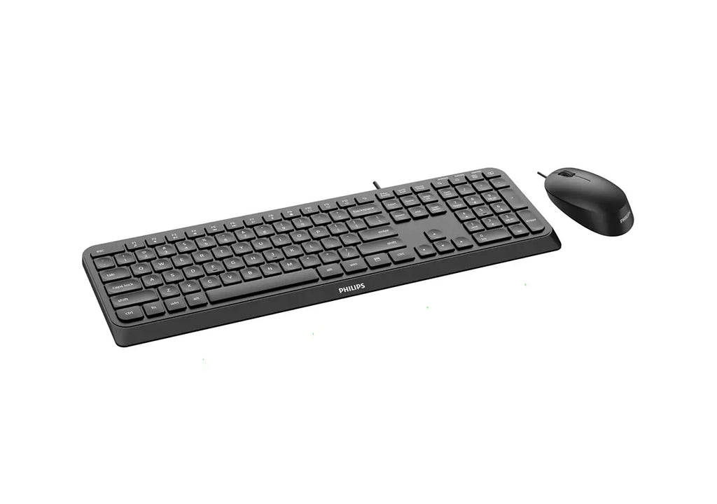 Philips 2000 series SPT6207B/00 clavier Souris incluse Maison USB Anglais américain Noir
