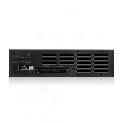 ICY BOX IB-158SSK-B 13,3 cm (5.25") Panneau de support Noir