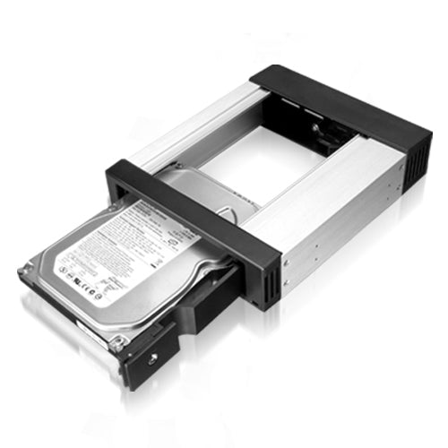 ICY BOX IB-158SSK-B 13,3 cm (5.25") Panneau de support Noir