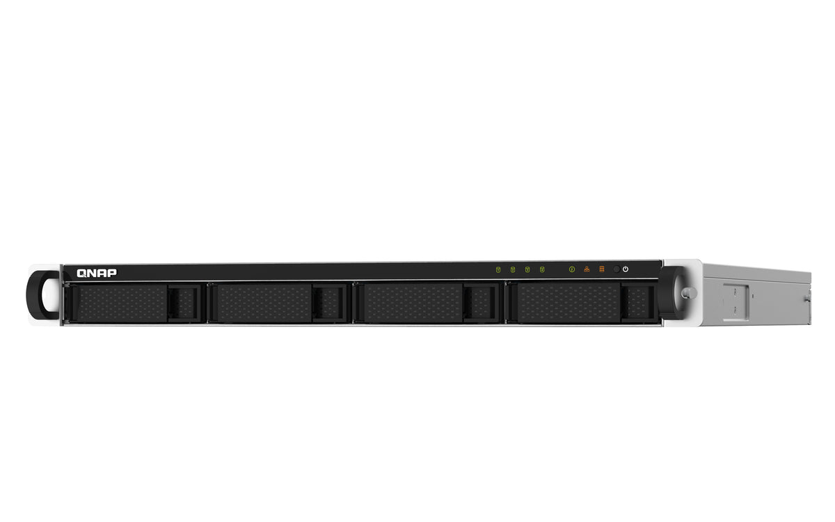 QNAP TS-432PXU NAS Rack (1 U) Annapurna Labs Alpine AL-324 2 Go DDR4 0 To QNAP Turbo System Noir - vue 3