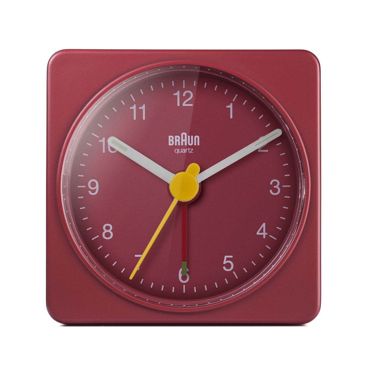 Braun BC02R Réveille-matin à Quartz, Rouge