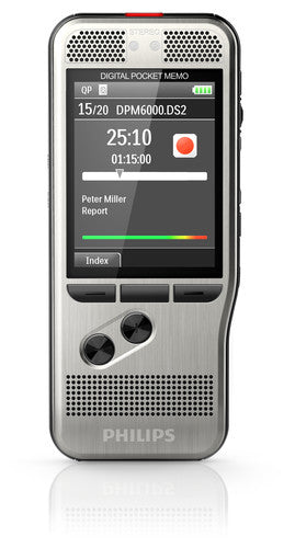 Philips DPM6000 Carte flash Noir, Argent