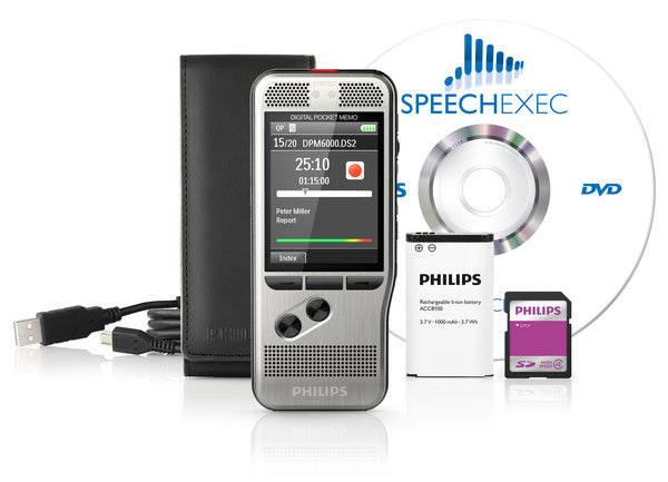 Philips DPM6000 Carte flash Noir, Argent