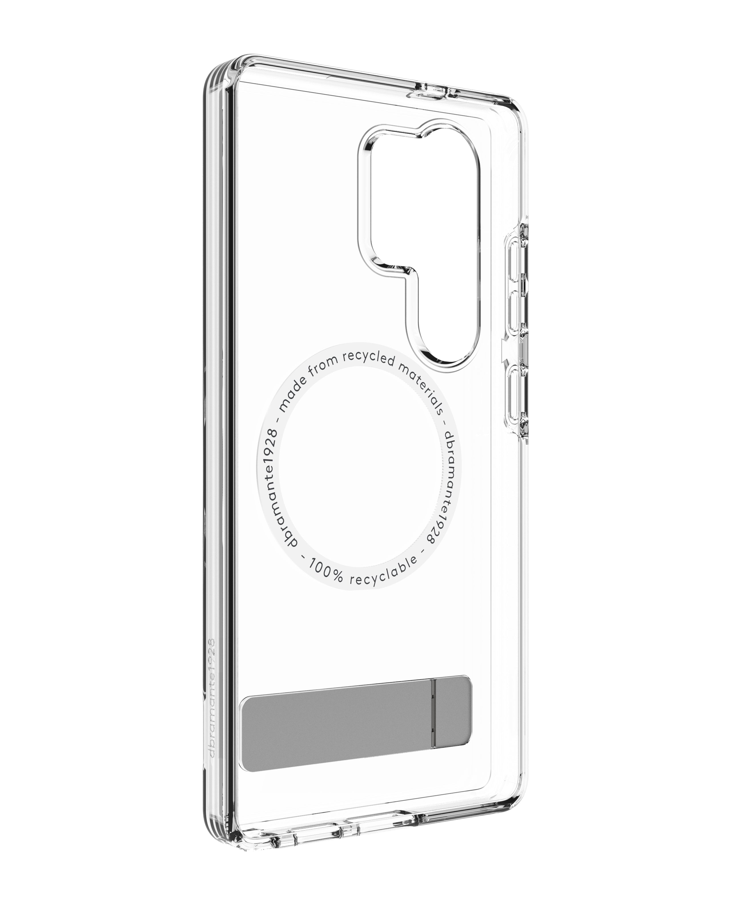 dbramante1928 dbramante1928 Iceland Pro Qi2 Kick coque de protection pour téléphones portables 17,3 cm (6.8") Housse Transparent