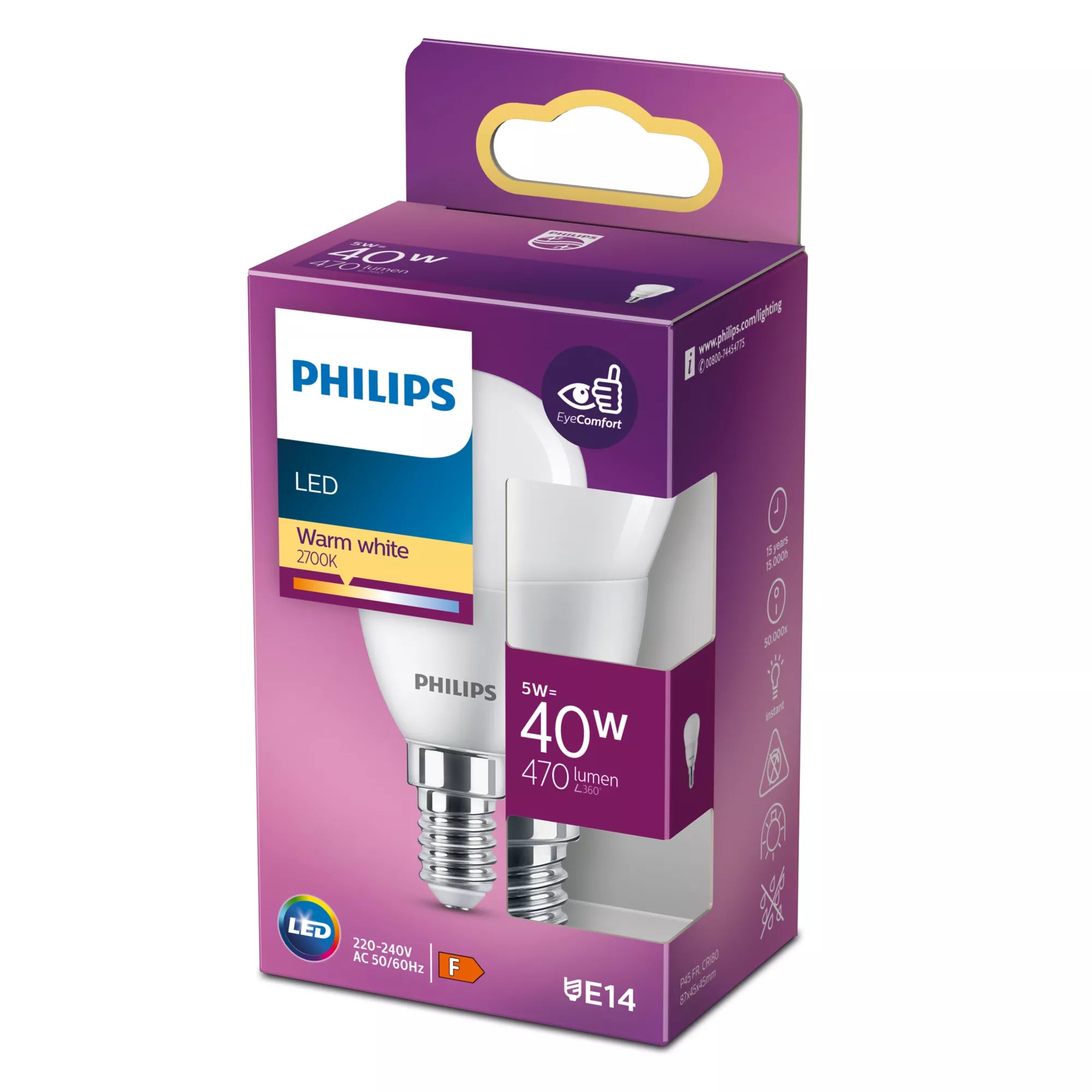 Philips Flamme et lustre
