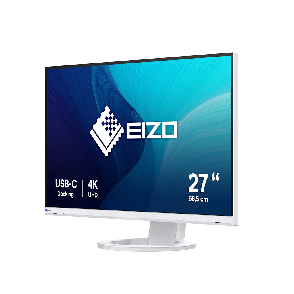 EIZO FlexScan EV2740S-WT Écran PC 27" 4K Ultra HD 3840 x 2160 LCD Blanc