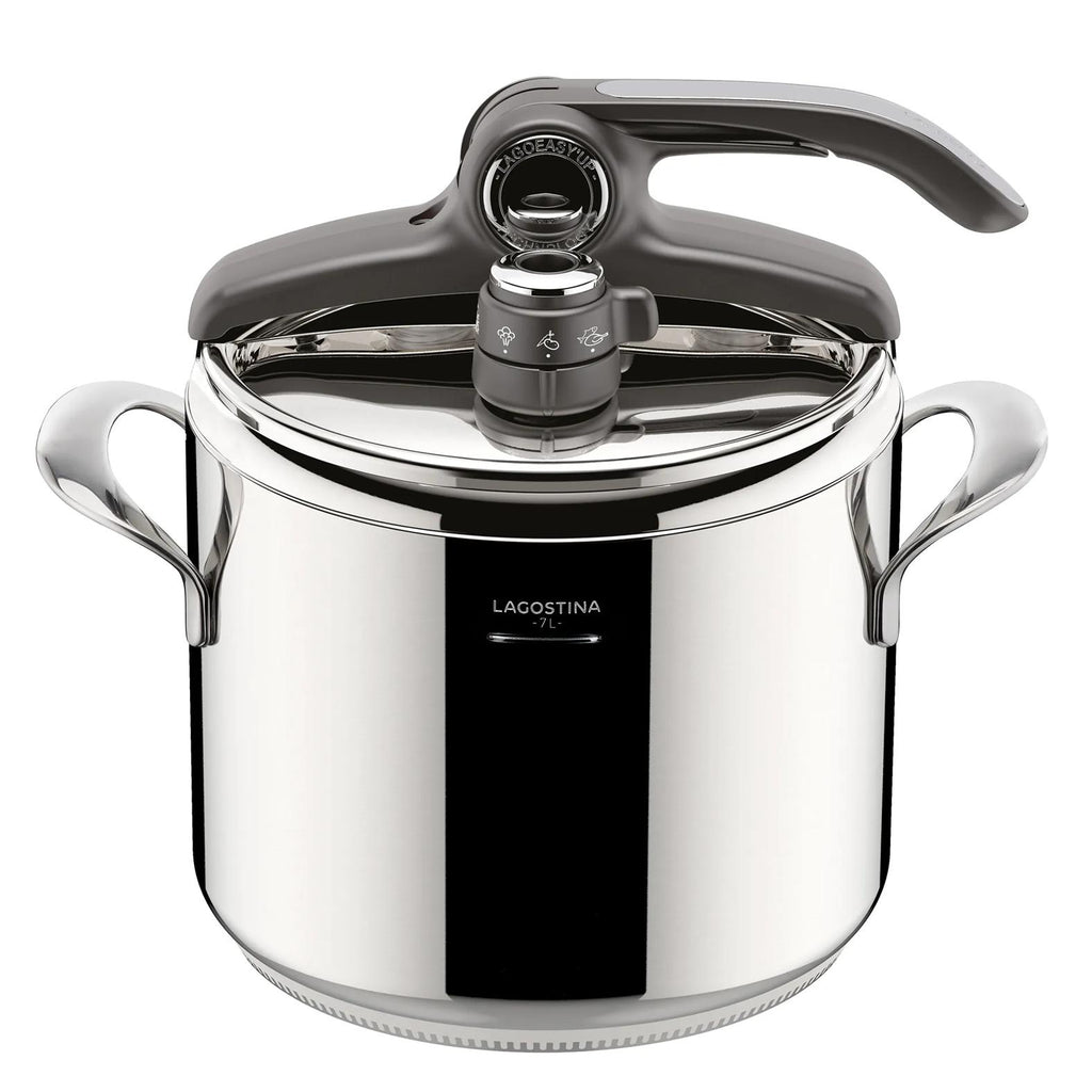 Lagostina Diva 012022010507 autocuiseur pour cuisinière 7 L Acier inoxydable