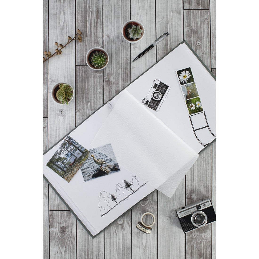 Hama Fine Art album photo et protège-page Gris 320 feuilles 10 x 15 cm - vue 3