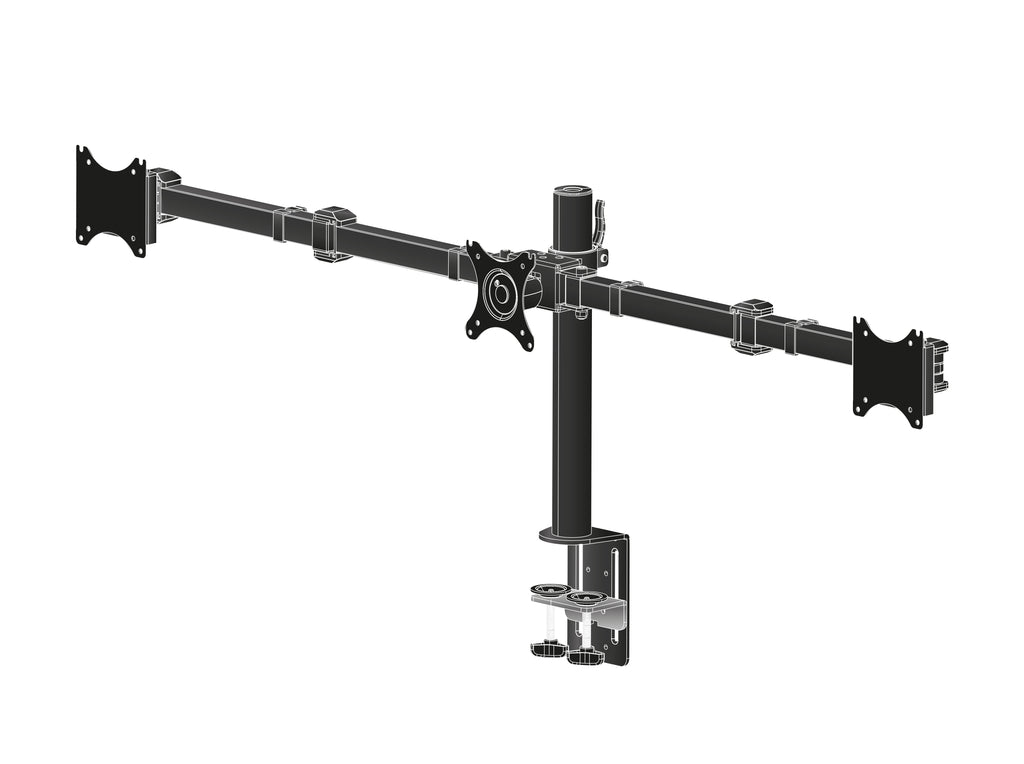 iiyama Desk Mount Support Bureau pour Écran 68,6 cm (27") Noir