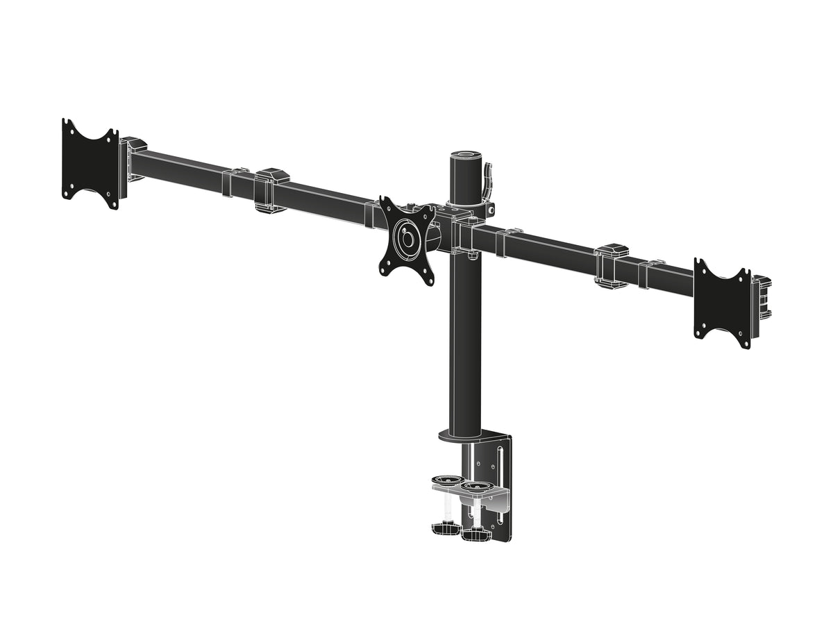 iiyama Desk Mount Support Bureau pour Écran 68,6 cm (27") Noir