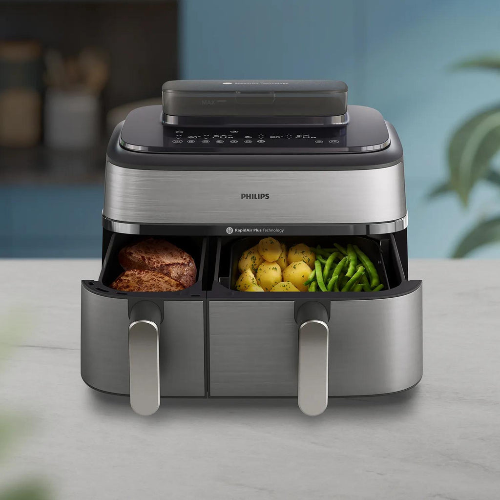 Philips Série 5000 Airfryer Double Bac à Vapeur 9L