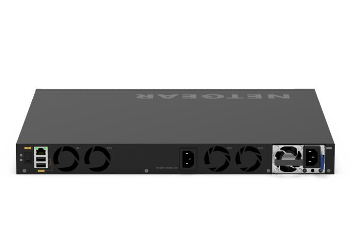 NETGEAR GSM4328 Géré L3 Gigabit Ethernet (10/100/1000) Connexion Ethernet, supportant l'alimentation via ce port (PoE) 1U Noir