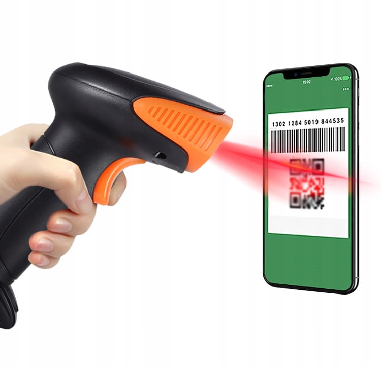 Lecteur de codes-barres et QR USB sans fil 1D/2D avec Wi-Fi Zenwire W213