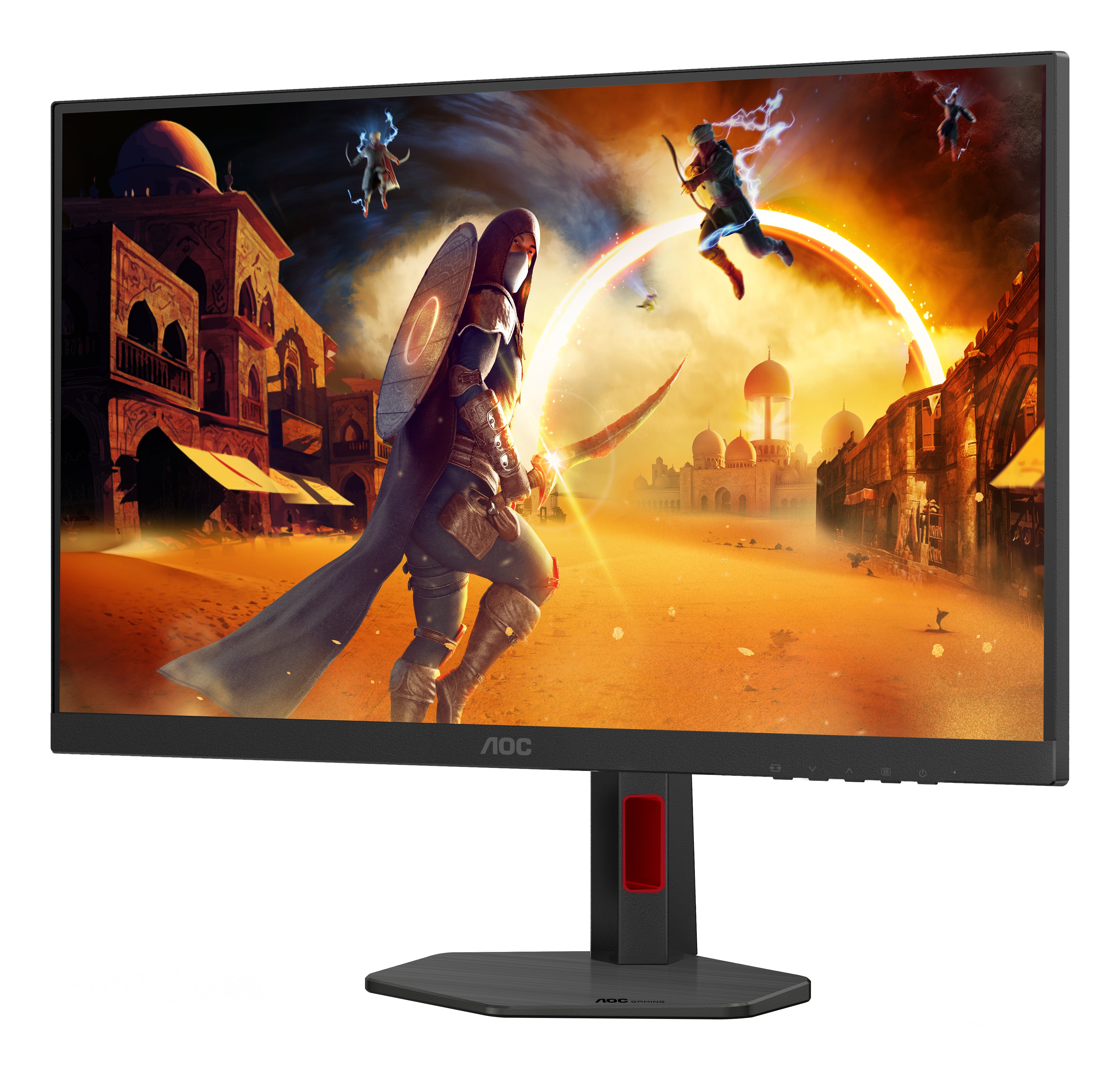 AOC G4 Q27G4SRU écran plat de PC 68,6 cm (27") 2560 x 1440 pixels Quad HD LED Noir, Rouge