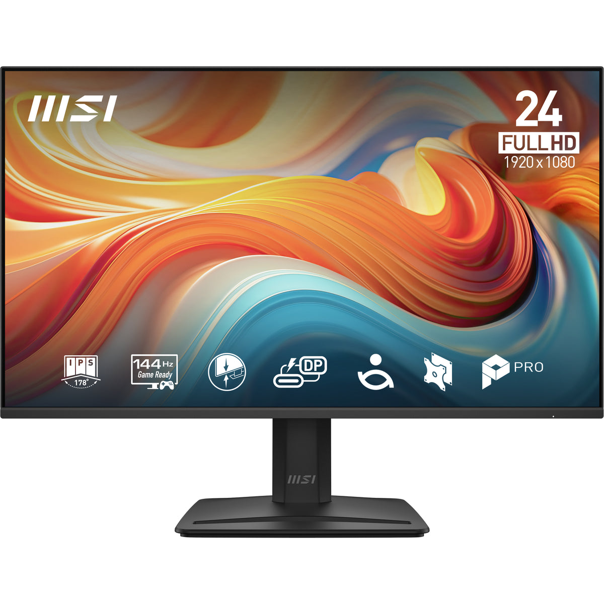 MSI Pro MP242 E14A écran plat de PC 60,5 cm (23.8") 1920 x 1080 pixels Full HD LCD Noir