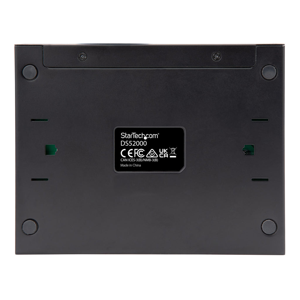 StarTech.com Commutateur Ethernet 2.5G Non Géré 5 Ports Multi-Gigabit Rail DIN et Montage Mural