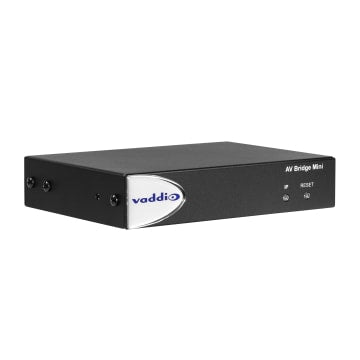 Vaddio 999-8240-001 Passerelle de Conférence Audio AV, 4K 3840 x 2160, Ethernet/LAN, Noir