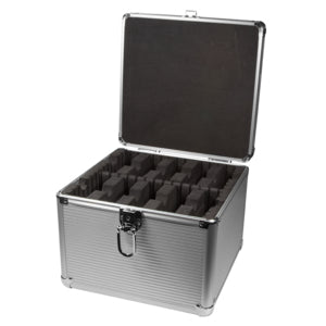 LogiLink UA0193 Housse de disques de stockage Synthétique ABS Argent