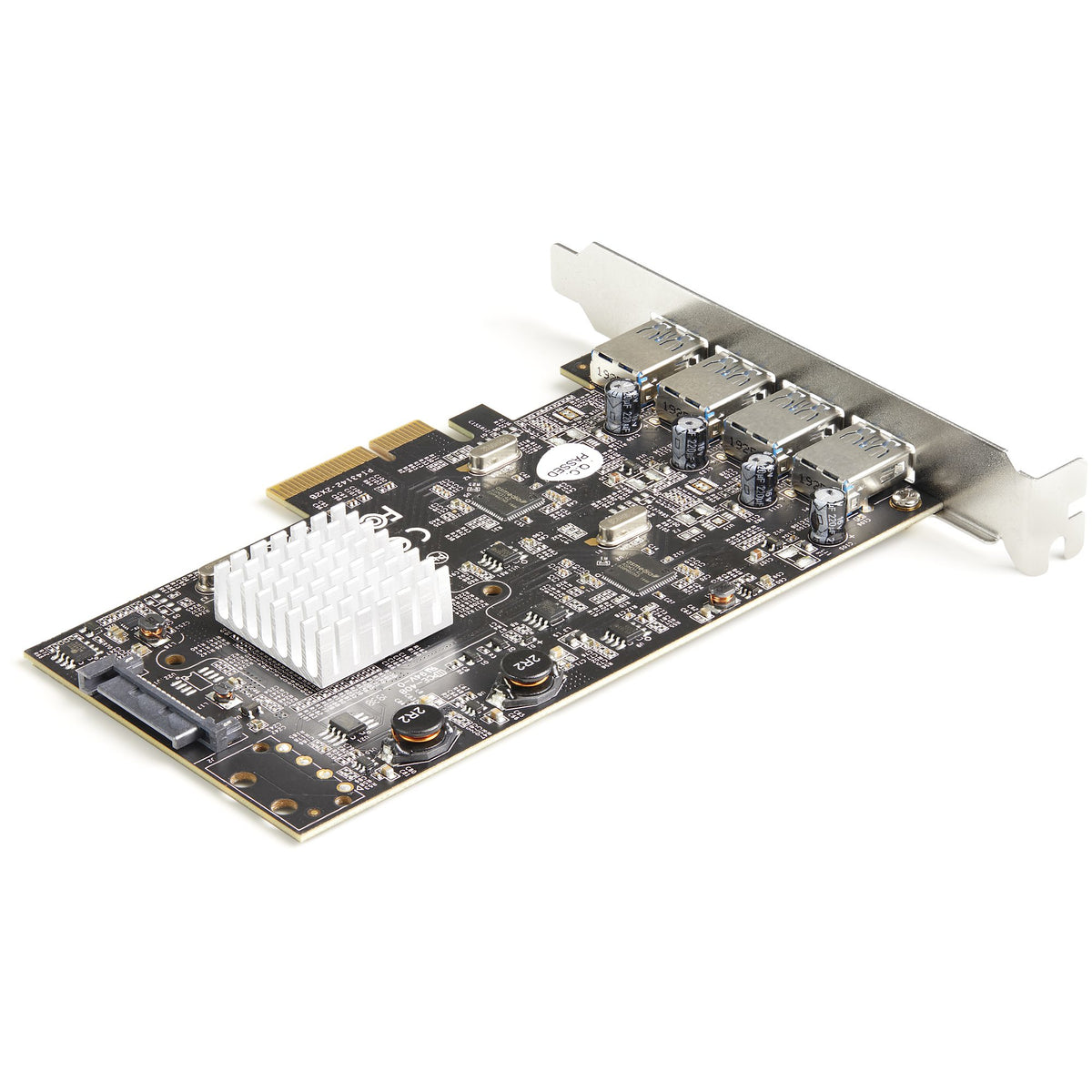 StarTech.com Carte PCIe 2 Ports USB - 10Gbps - Carte Contrôleur Hôte USB 3.2 Gen 2 Type-A PCI Express 3.0 - 2 Contrôleurs - 4x USB-A - Carte Adaptateur PCIe USB Additionnelle - Windows/Mac/Linux - vue 2