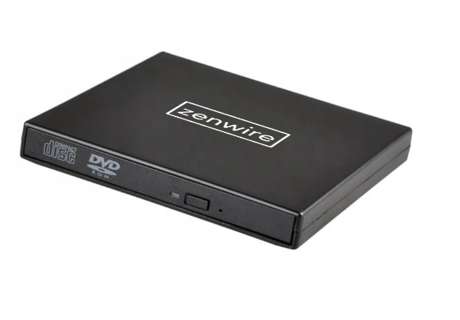 Lecteur/graveur de CD-R/DVD-RW/ROM externe portable Zenwire SY886