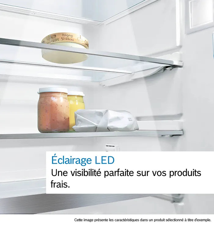 Bosch Bosch Serie 2 KGN33NSDB réfrigérateur-congélateur Pose libre Acier inoxydable