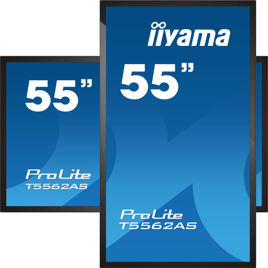 iiyama T5562AS-B1 Écran Interactif 54.6" 4K Ultra HD Tactile Android 8.0 Noir