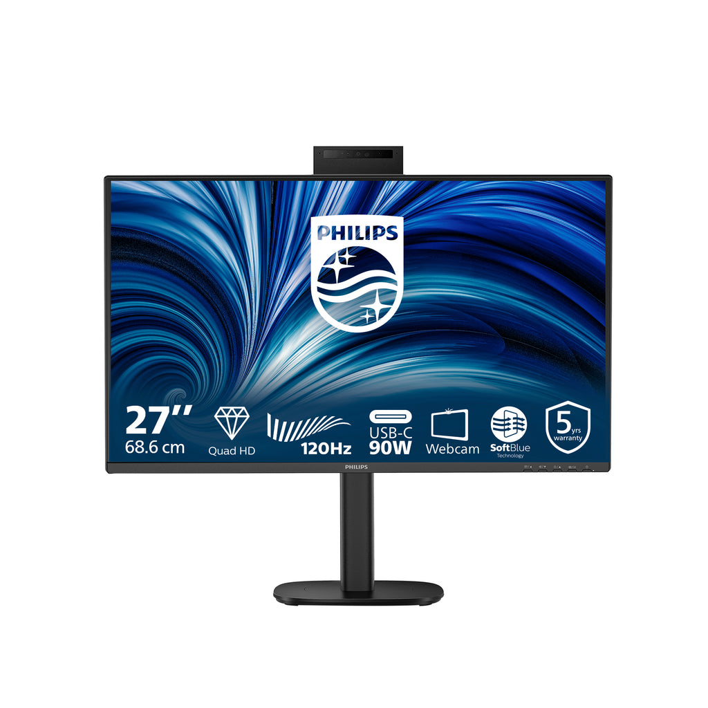 Philips 3000 series 27B2U3601H/00 écran plat de PC 68,6 cm (27") 2560 x 1440 pixels Quad HD LCD Noir