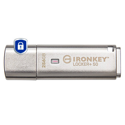 Kingston Technology IronKey Locker Plus 50 256 Go Chiffrement AES