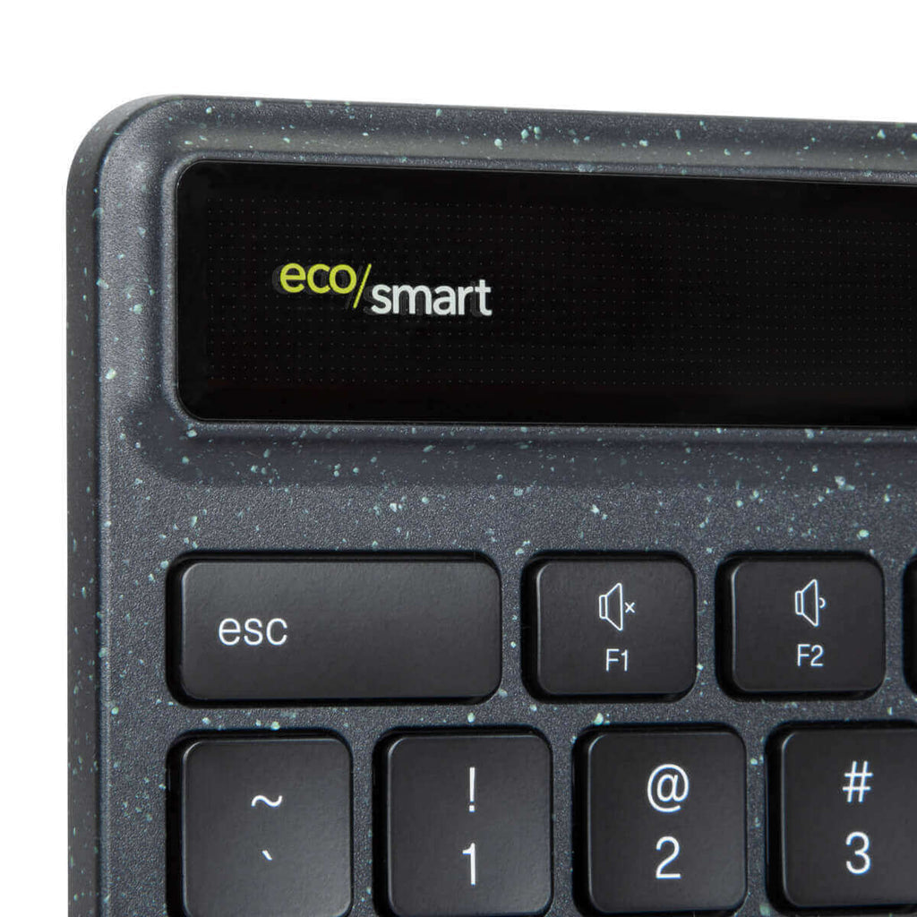 Targus Sustainable Energy Harvesting EcoSmart clavier Universel Bluetooth QWERTY Nordique Noir