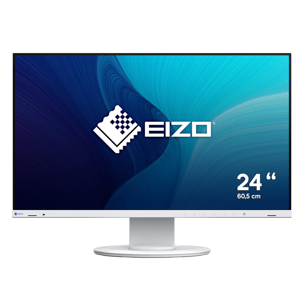 EIZO FlexScan EV2400R-WT écran plat de PC 60,5 cm (23.8") 1920 x 1080 pixels Full HD LCD Blanc