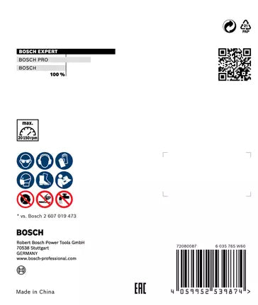 Bosch Bosch 2 608 900 652 fourniture de ponçage et de meulage rotatif Carrelage, Vitrocéramique, pierre Disque de meulage