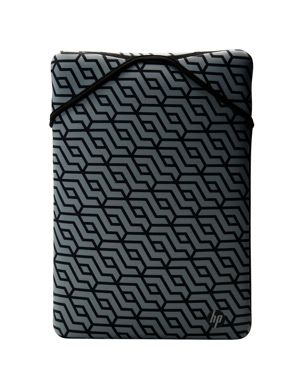 HP Housse de protection réversible noire à motif géométrique 14