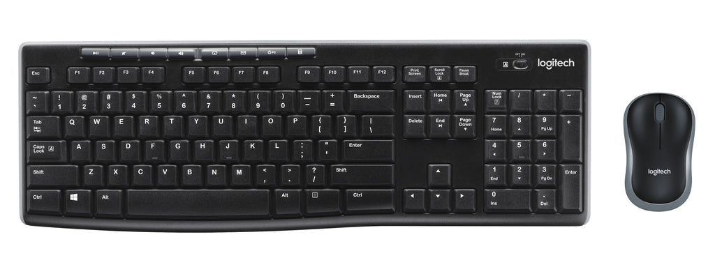 Logitech MK270 Ensemble Clavier et Souris Sans Fil, Disposition Nordique