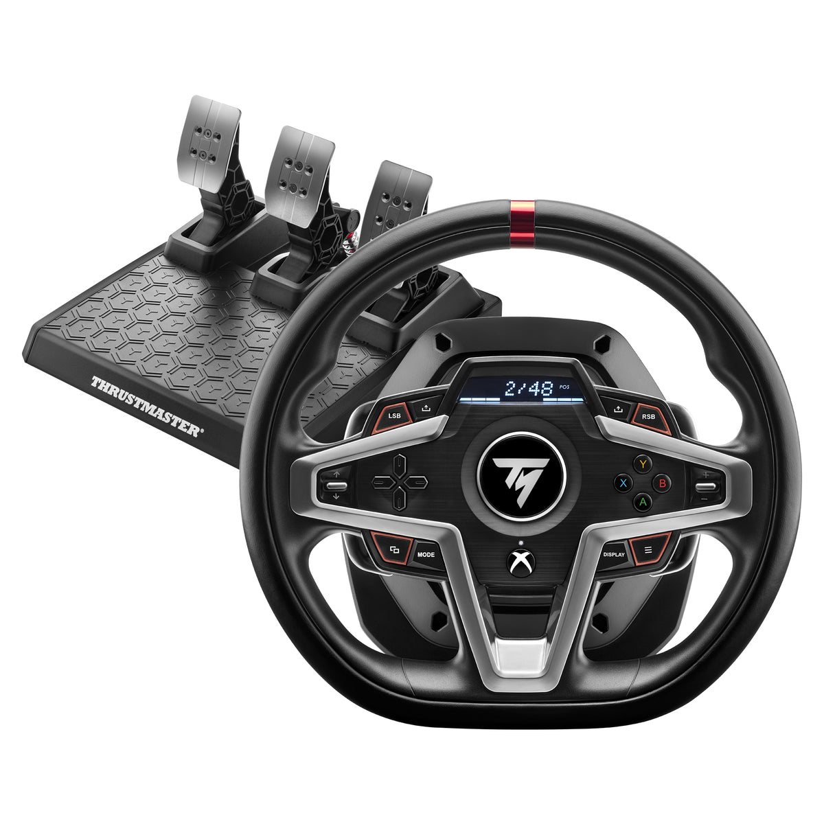Thrustmaster T248 Volant et Pédalier Noir USB pour PC, PlayStation 4 et PlayStation 5