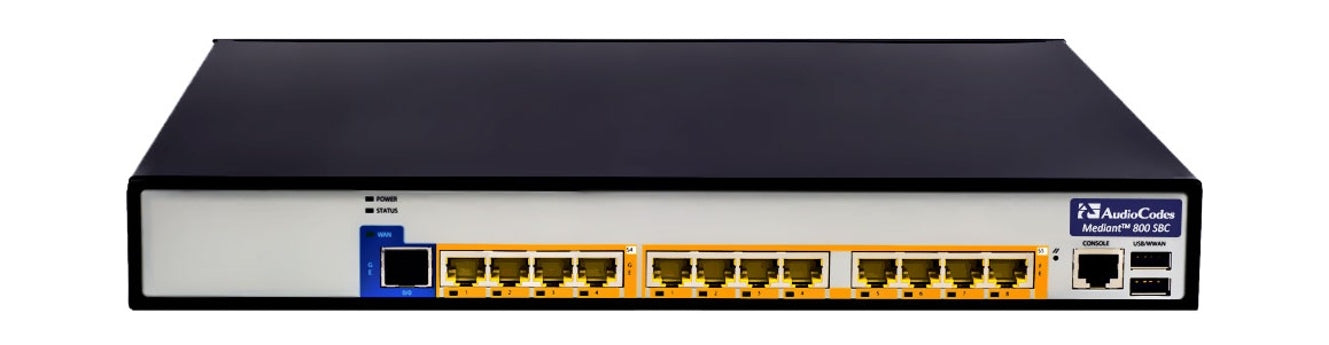 AudioCodes AudioCodes Mediant 800 SBC entrée et régulateur 10, 100, 1000 Mbit/s