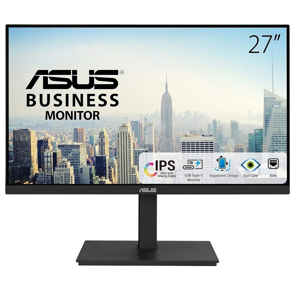 ASUS VA27ACFSN écran plat de PC 68,6 cm (27") 2560 x 1440 pixels Wide Quad HD LCD Noir