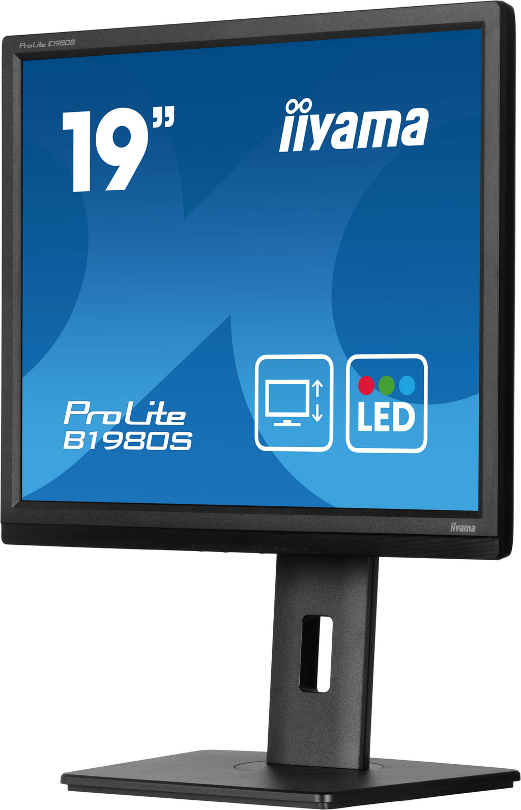 iiyama ProLite B1980S-B1 Écran PC 19" (48,3 cm) LED VGA 1280 x 1024 pixels Noir