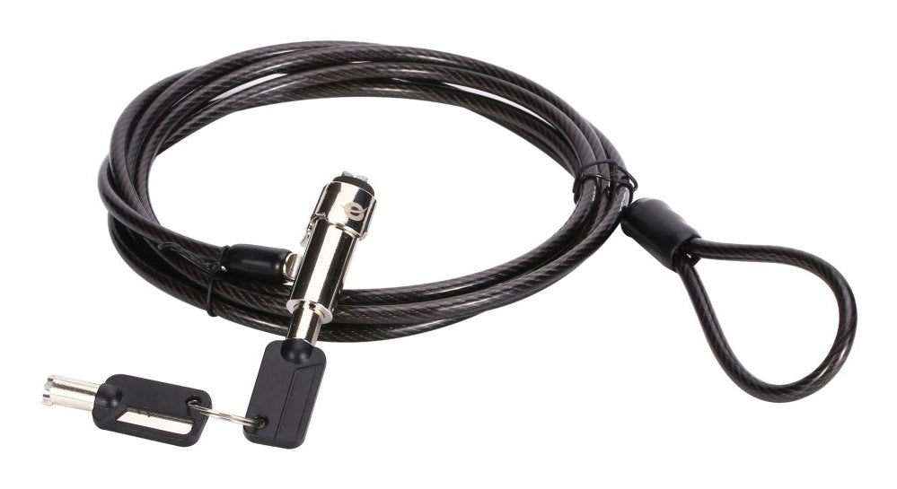 Conceptronic CUSTODIO02BNM câble antivol Noir 1,8 m