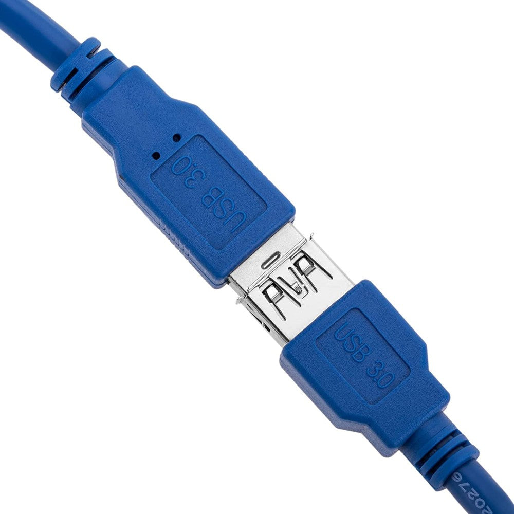 Câble Extension USB 3.0 A Mâle vers Femelle, USB 3.2 Gen 1, 0.5m, 5 Gbit/s, Bleu