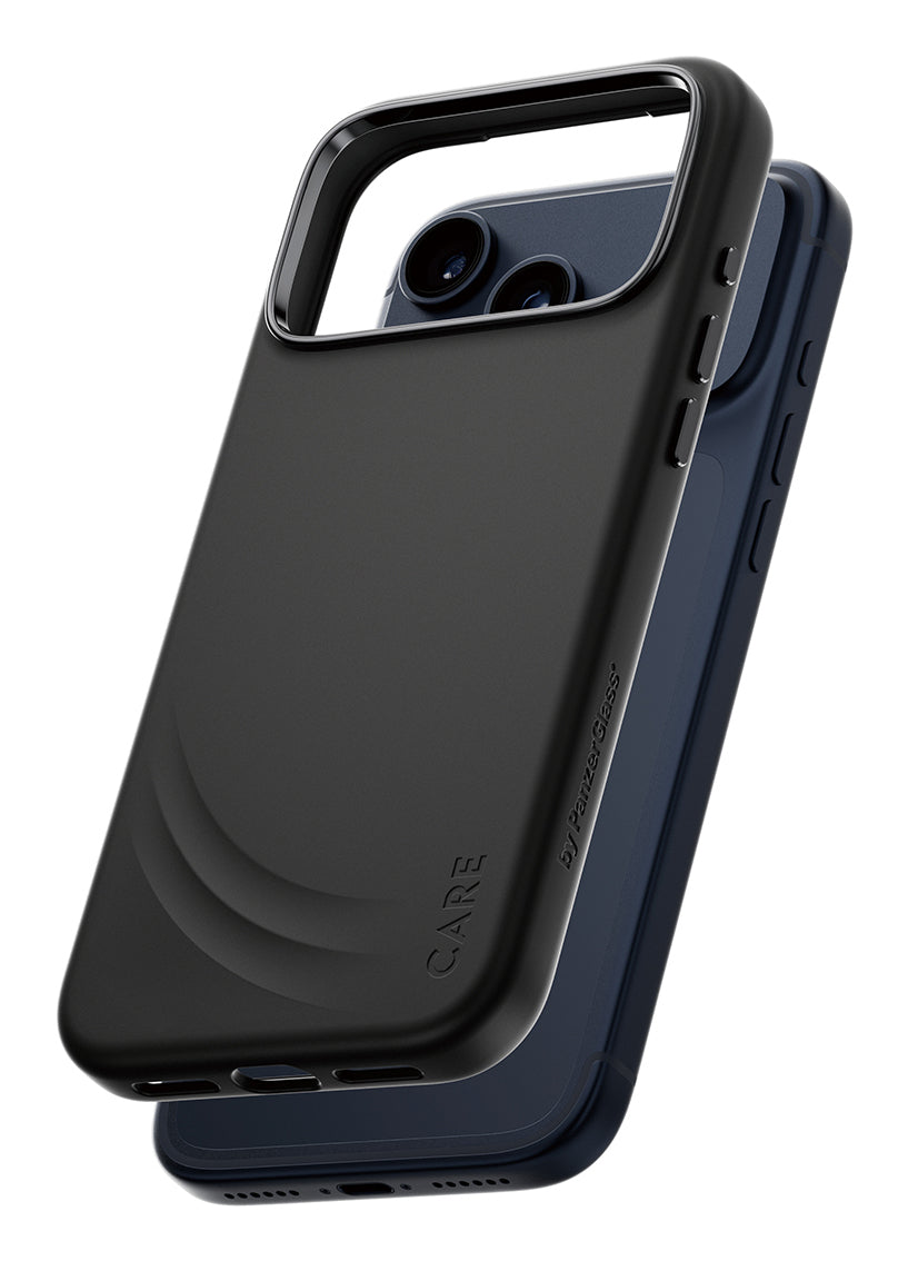 PanzerGlass CARE™ by ® Flow Case Black w. MagSafe iPhone 17 Pro Max coque de protection pour téléphones portables Housse Noir